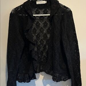 Willow Black Lace Jacket